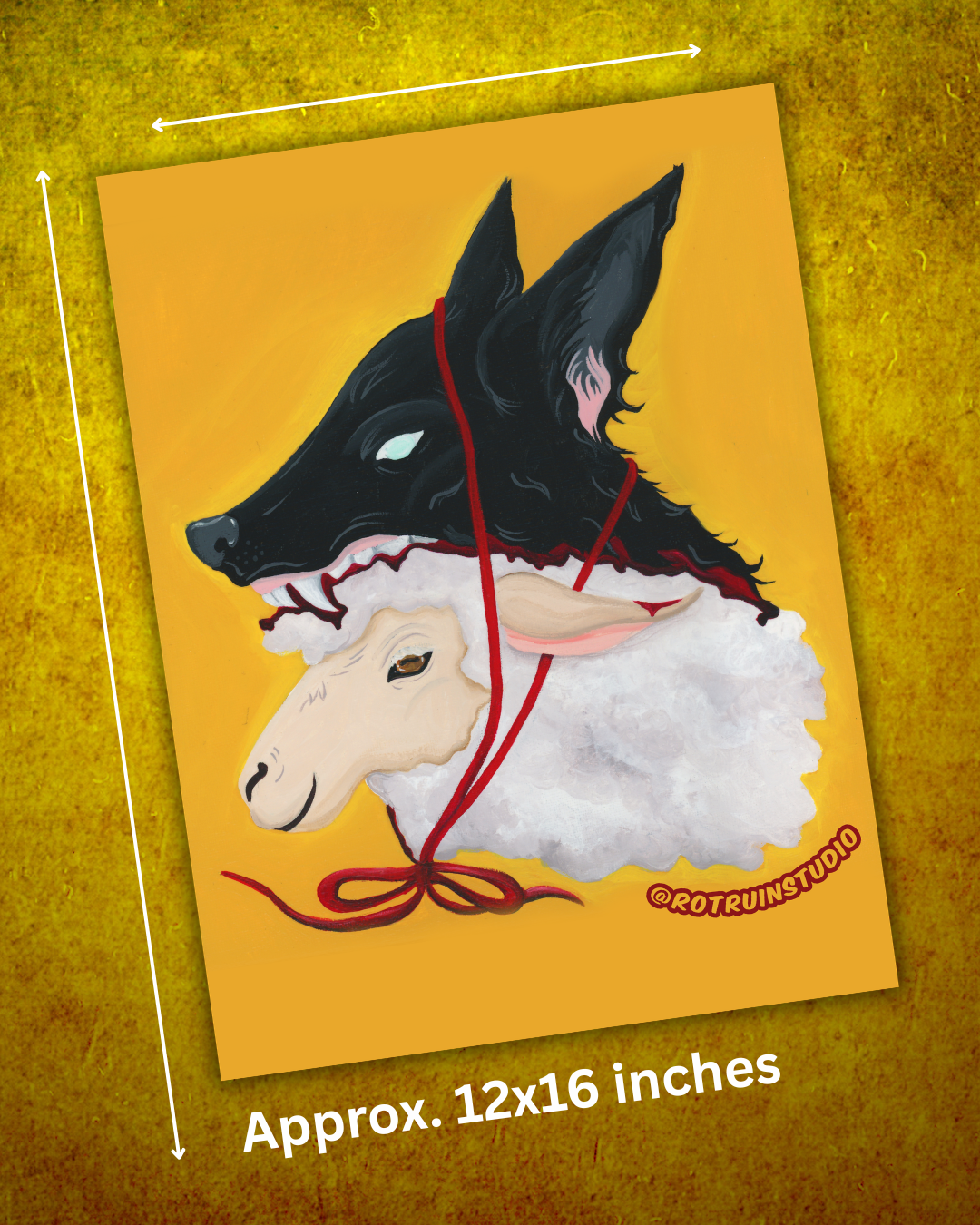 Sheep In Wolf's Clothing Poster Print