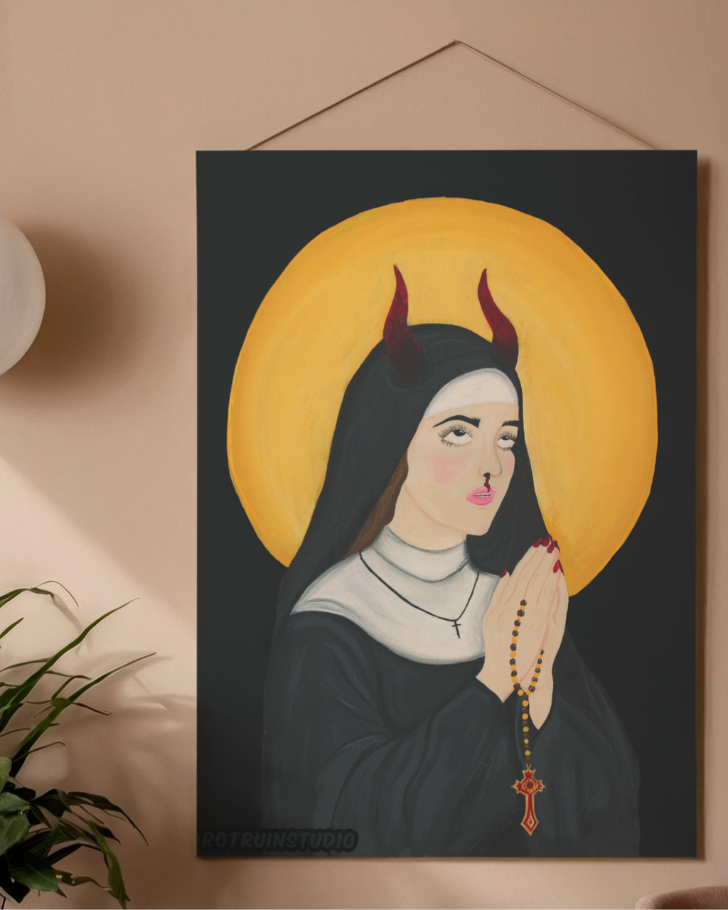 Why Have You Forsaken Me Poster Print