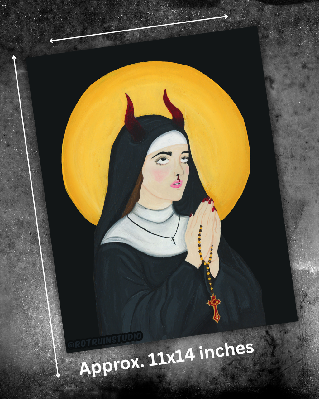 Why Have You Forsaken Me Poster Print