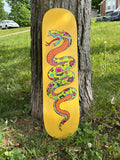 Neon Snake Old School American Traditional Skateboard Deck